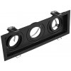 TRIO 651600332 KENAI zápustné bodové svietidlo výklopné 3xGU10 matná čierna