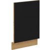 Lempert MODENA dvierka na umývačku 570x446, dub artisan/čierny mat
