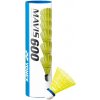 Bedmintonové košíky Yonex Mavis 600 Yellow (6 Pack) modrý prúžok (do 11-21°C)