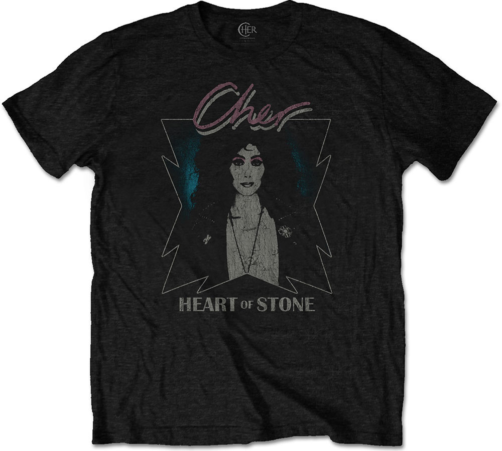 Cher tričko Heart of Stone čierne