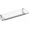 Keuco Plan Polička s držiakom uterákov, dĺžka 60 cm, sklo/chróm 14975170000
