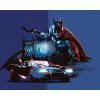 ZUTY Maľovanie podľa čísel - THE BATMAN II Rámovanie: bez rámu a bez vypnutia plátna, Rozmer: 40x50 cm