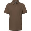 James & Nicholson (Daiber) Detská polokošeľa JN070k - Hnedá | 2XL