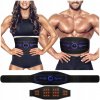 Elektrostimulátor brušných svalov, zoštíhľujúci pás ABS UNIVERZÁLNY, 6 režimov