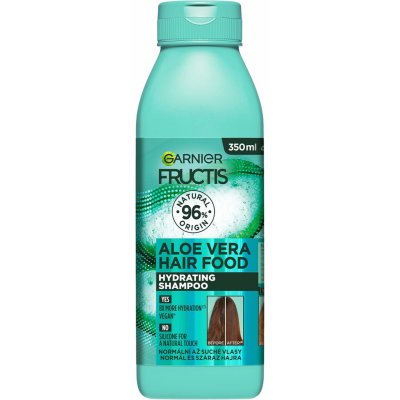 Garnier Hydratačný šampón pre normálne a suché vlasy Fructis Hair Food ( Aloe Vera Hydrating Shampoo) 350 ml