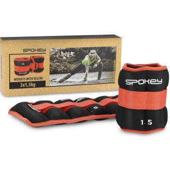 Spokey CROSS FORM Závažie na zápästie 2 x 1,5 kg