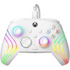 PDP Afterglow Wave, Xbox Series X|S, Xbox One, PC, RGB LED Lighting, Fehér, Vezetékes kontroller