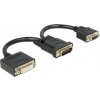 Delock Adaptér DMS-59 samec > DVI 24+5 samice + VGA samice20 cm