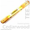 Vonné tyčinky Cedarwood 20ks (Cédrove drevo)