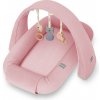 Multifunkčné hniezdo pre bábätko s hrazdičkou a hračkami 3 v 1 Sleepee Pink