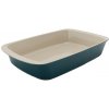 Liatinová zapekacia misa FONTESTIC green heron, 34 x 21,5 x 5,8 cm