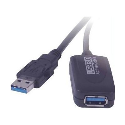 PremiumCord ku3rep10 USB 3.0 repeater a prodlužovací A/M-A/F, 10m