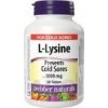 WN Pharmaceuticals Ltd. Webber Naturals L-Lysine 1000 mg tbl 1x60 ks