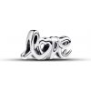 Prívesok PANDORA s nápisom Love | PAN793055C00 | 793055C00 | 5700303092577