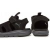 Detské SANDÁLE PUMA 401576-01 na suchý zips čierne 27