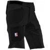 LEATT Cyklistické nohavice krátke bez trakov - MTB ALLMOUNTAIN 3.0 - čierna M