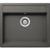 Granitový kuchynský drez SCHOCK Mono N-100 - s excentrom, pod pracovnú dosku Farba: silverstone