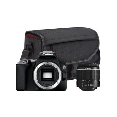 Canon EOS 250D + EF-S 18-55mm f/3,5-5,6 III čierny + taška SB130 + SD karta 16GB