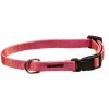 Obojek puppy nylon rozlišovací - růžový B&F 1,00 x 18-26 cm