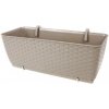 Kvetináč RATOLLA PW mocca 38x15x14cm