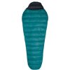 Warmpeace SOLITAIRE 250 EXTRA FEET 195 cm spacák + zľava 16 € na príslušenstvo - Left teal green/black