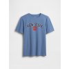 GAP Detské tričko s potlačou Modrá XL Modrá Modrá