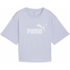 Dámske Tričko s krátkym rukávom PUMA ESS CROPPED NO. 1 LOGO RELAXED TEE 68497247 – Modrá