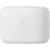 Isvea Isvea, INFINITY OVAL keramické umývadlo na dosku, 50x36x12 cm, biela, 10NF65050SV