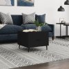 vidaXL Konferenčný stolík čierny 50x50x40 cm spracované drevo 829430
