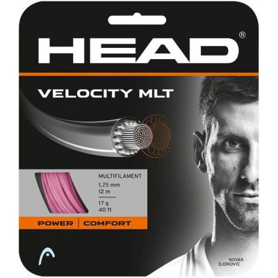 Head Velocity MLT ružový 12 m 1,25mm