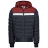 PitBull West Coast - pánska zimná bunda RUBIO modrá/červená L