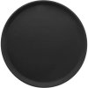 Tácka podnos Cambro 35,6 cm, guľatý, čierny