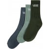 Vans Classic Crew 3 Pack Gray Olive 27-30.5