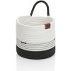 Kela Košík Hedda 20 cm zmes bavlna/polyester bielo-čierna KL-24455