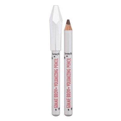 Benefit Gimme Brow+ Volumizing Pencil Mini tužka na obočí obsahující jemná vlákna a pudr 0.6 g odstín 3 Warm Light Brown