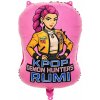 Balón RUMI Huntrix FÓLIOVÝ Hélium NARODENINY Demon Hunters KPOP balóny 42 cm