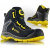 LIVERPOOL 8010-S7L / Bezpečnostná členková obuv, BOA® Fit System, GORE-TEX - čierna / žltá 39