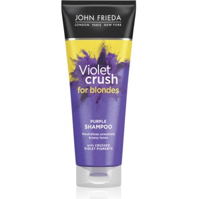 John Frieda Sheer Blonde Violet Crush tónovací šampón pre blond vlasy 250 ml