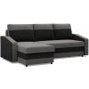 Signal Rozkladacia rohová sedacia súprava HEWLET MODEL 2 Sivá-čierna