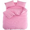Ružové obliečky na dvojlôžko/predĺžené s plachtou/4-dielne 200x220 cm Classic – Mila Home