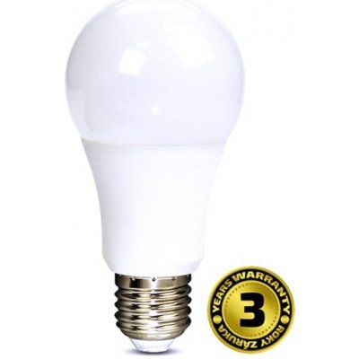 Solight žiarovka LED A60 E27 10W biela studená