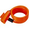 BBB BBL-61 QuickSafe, Orange Zámka na bicykel špirálová