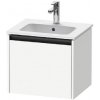 Duravit Ketho.2 - Umývadlová skrinka, 44x51x42 cm, 1 zásuvka, matná biela K25061018180000