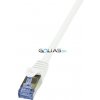 Logilink CQ3091S Patch Cat.6A 10G S/FTP PIMF, 10m, bílý