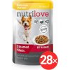 Nutrilove Adult dusené filetky kuracie v omáčke 28 x 85 g
