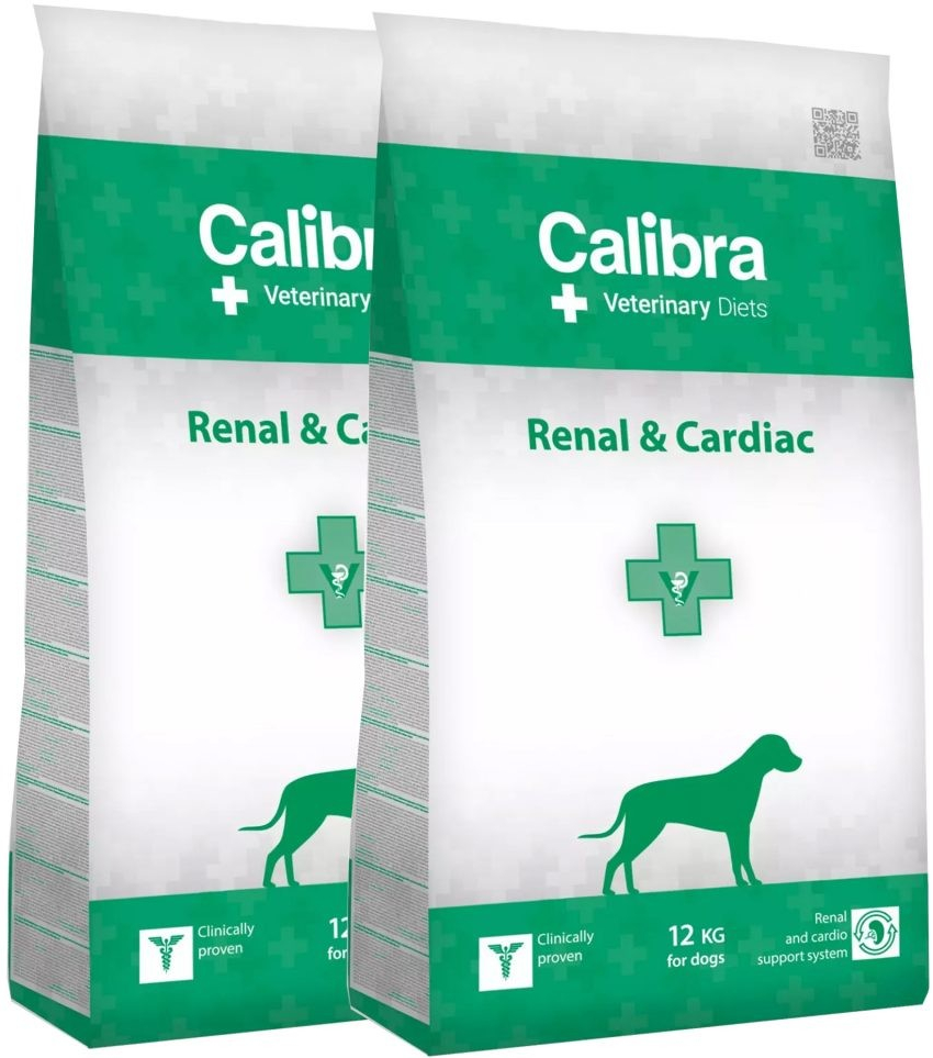 Calibra Vet Diet Dog Renal & Cardiac 2 x 2 kg