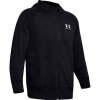 Pánska mikina Under Armour SPECKLED FLEECE FZ HOODIE-BLK M