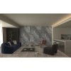 PVC Obkladový panel ALFIstyle - Grey Marble, 2600x1220x3 mm