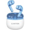 Canyon TWS-5, True Wireless Bluetooth slúchadlá do uší, USB-C nabíjanie, nabíjacia stanica v kazete, modré CNS-TWS5BL