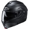 Prilba HJC C91N SOLID SEMI FLAT BLACK Veľkosť: XXL (63-64 cm)
